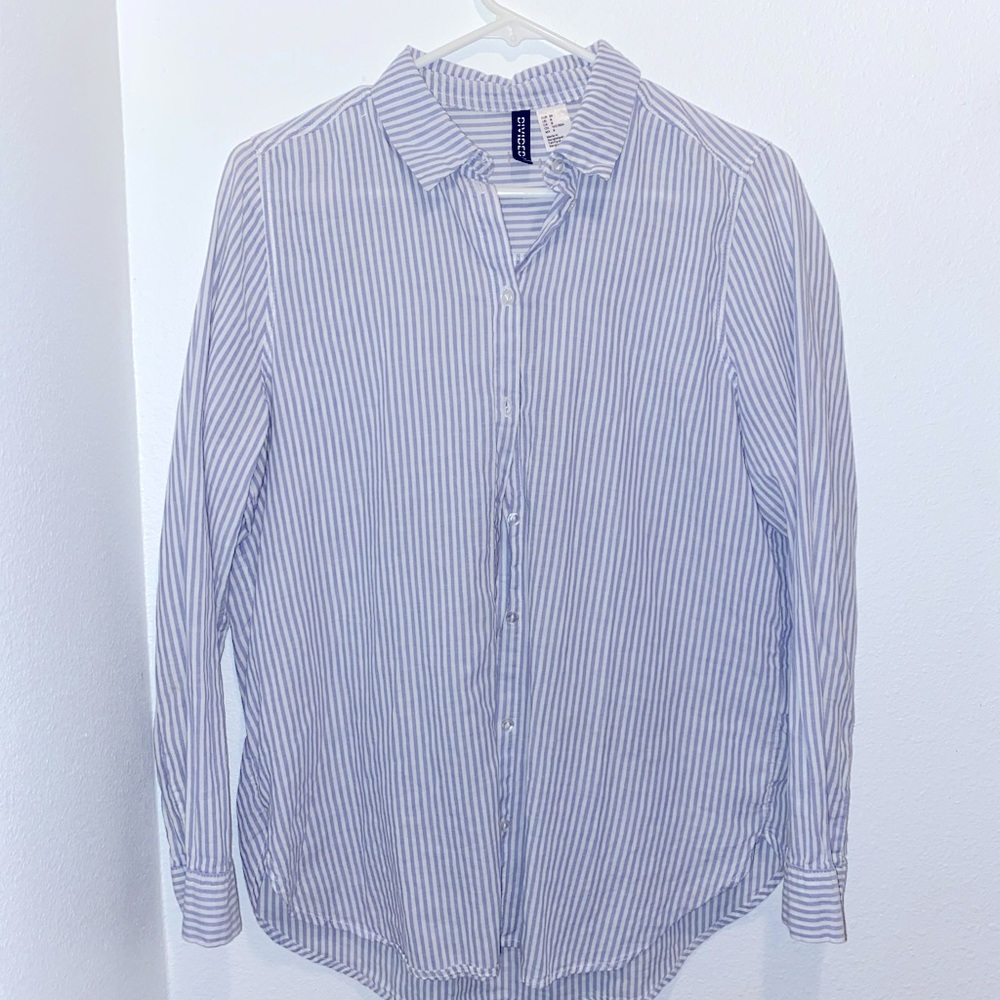 Stripped flannel/coverup